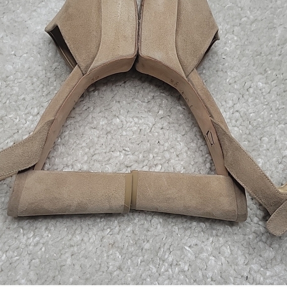 STUART WEITZMAN Real Deal suede platforms Size 8.5 - Picture 10 of 16